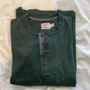 Brooks brothers red fleece long sleeve shirt